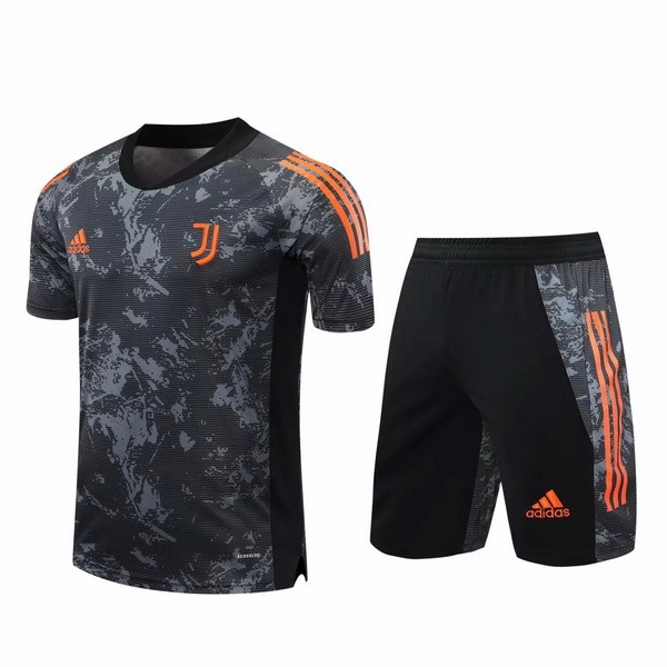 Entrenamiento Conjunto Completo Juventus 2020-21 Gris Naranja